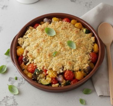 Crumble de légumes d'été Magimix.