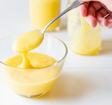 Lemon curd Magimix.