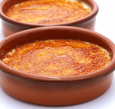 Crème brûlée au foie gras de canard Magimix.