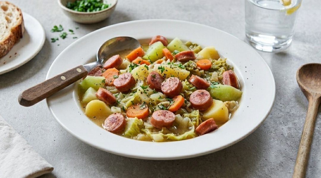 Potée aux carottes et chou