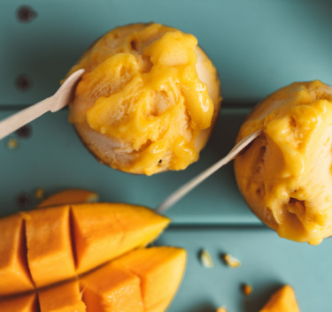 Sorbet mangue Magimix.