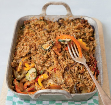 Vegetable crumble Magimix.