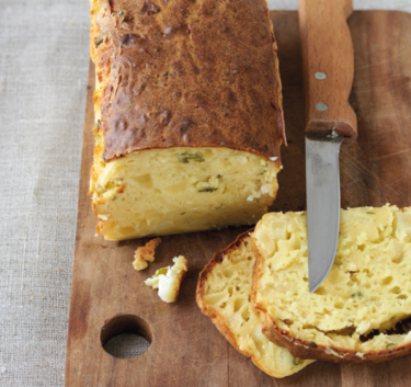Cake au chèvre et à la pomme Magimix.