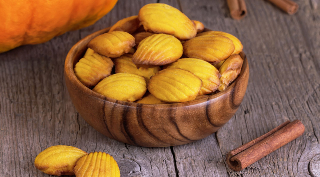 Madeleines aux épices