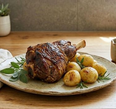 Lamb shoulder with sage Magimix.