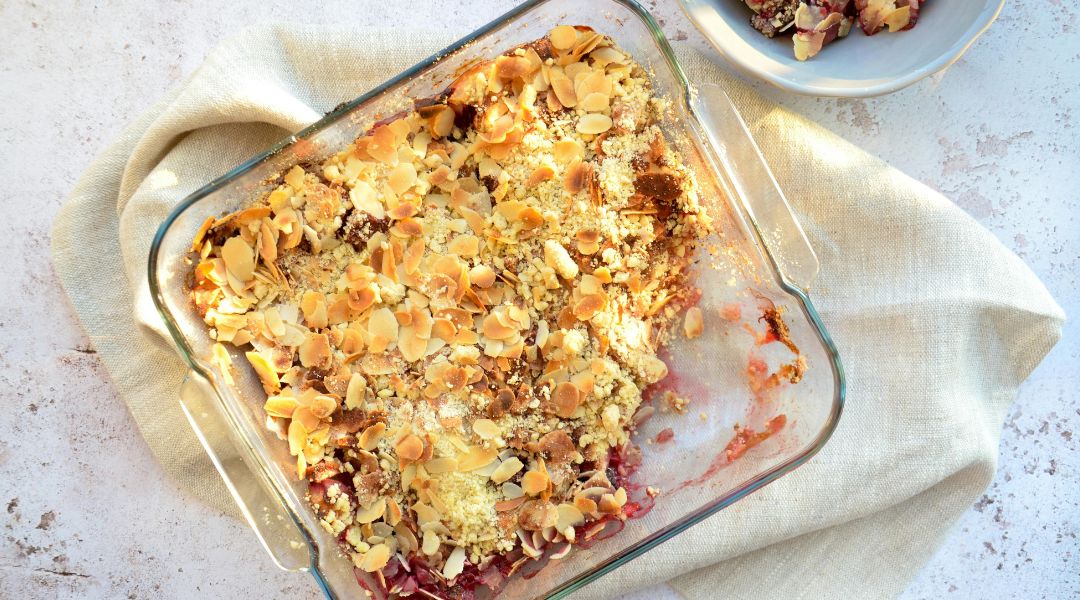 Crumble aux figues et au miel