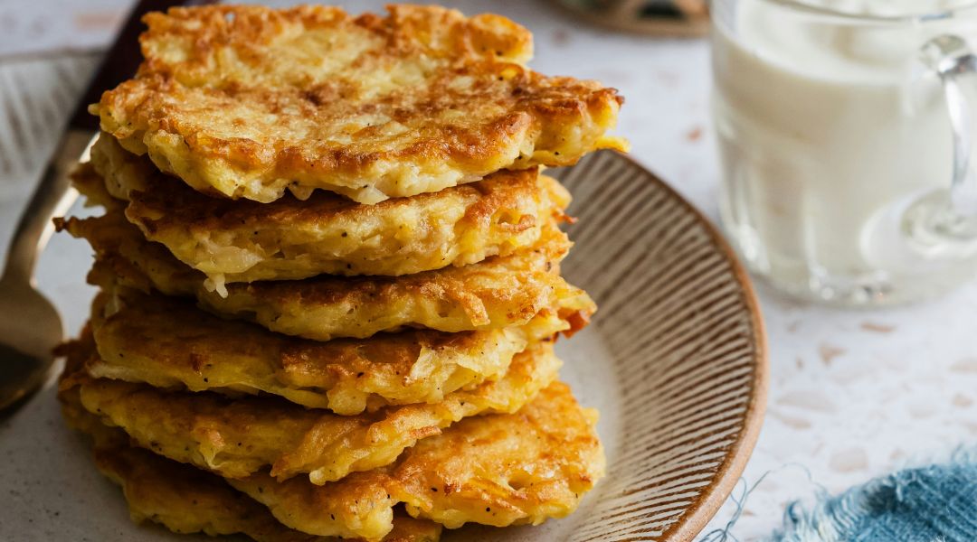 Galettes de pommes de terre à l'ail