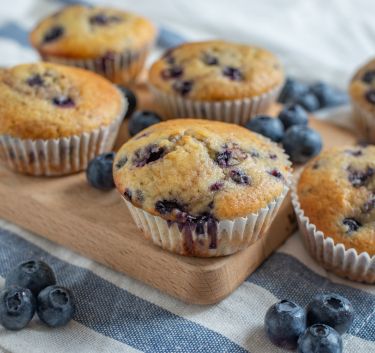 Quick Blueberry Muffins Magimix.