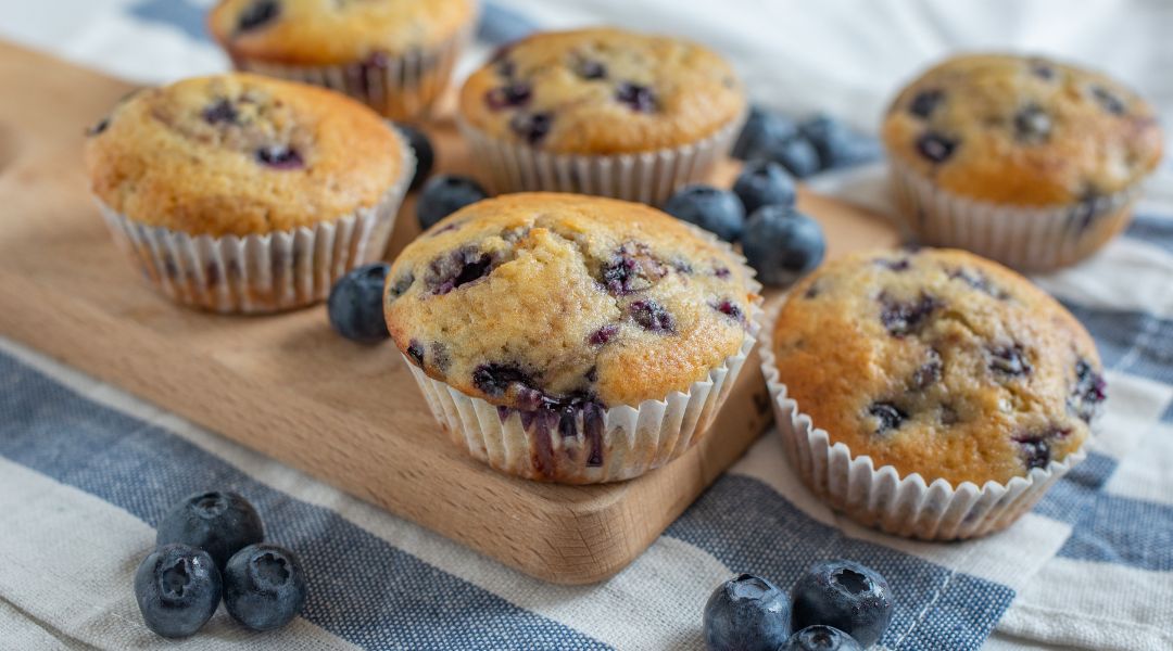 Quick Blueberry Muffins