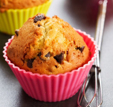 Muffins poire chocolat Magimix.