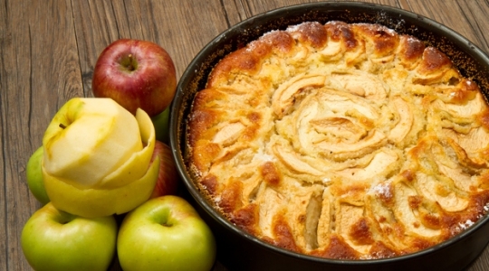 Tarte aux pommes caramélisées