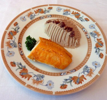 Purée de céleri et châtaignes Magimix.