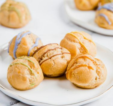 Choux à la crème pâtissière vanille Magimix.