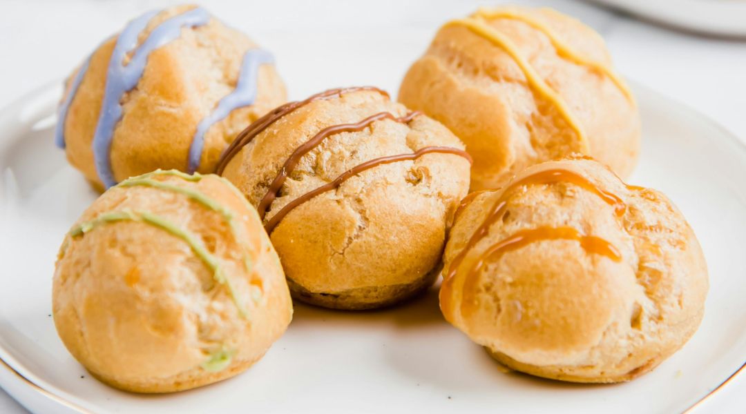 Choux à la crème pâtissière vanille