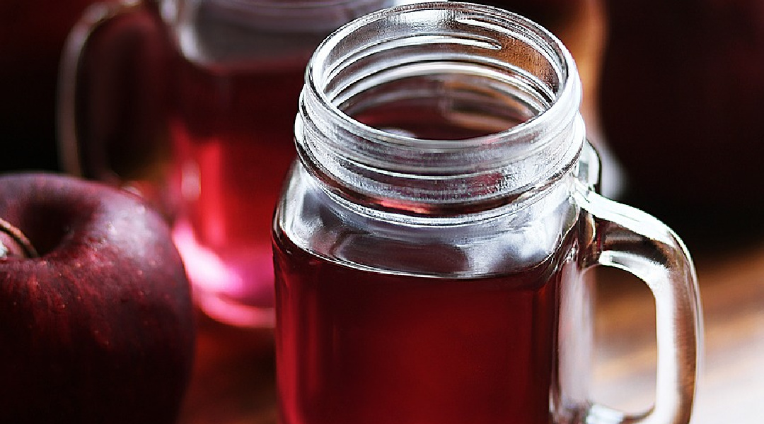 Apple peel water