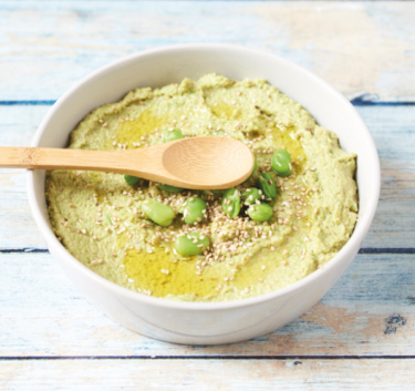 Houmous de fèves Magimix.