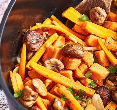 Légumes au sirop d'érable Magimix.