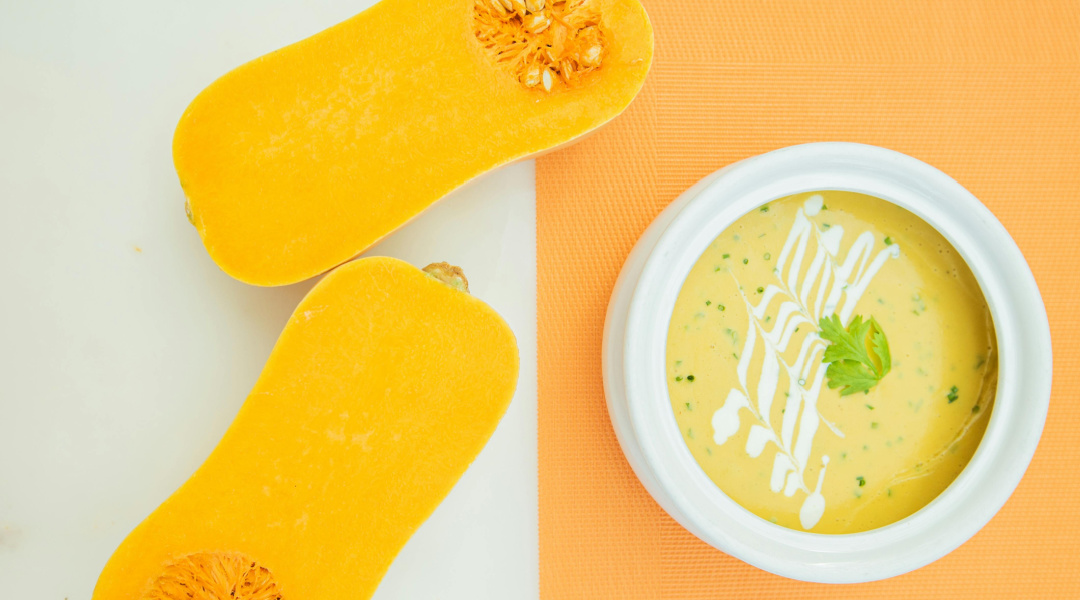 Soupe butternut et patate douce