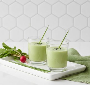 Velouté de fanes de radis Magimix.