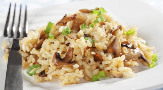 Risotto de riz gluant aux champignons : découvrez les recettes de Cuisine  Actuelle