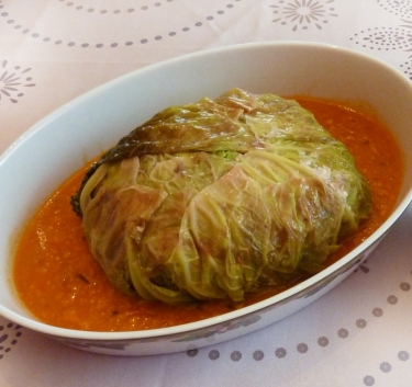 Chou farci à l'ancienne Magimix.