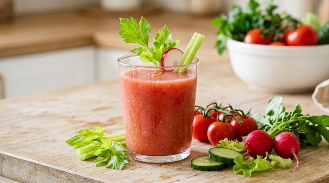 Garden veggie juice