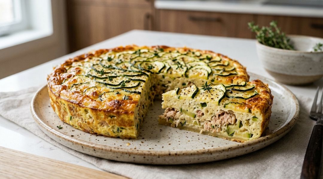 Tarte au thon sans pâte