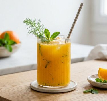 Fennel, orange and mint juice Magimix.