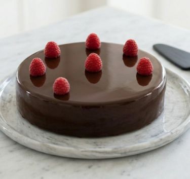 Chocolate mirror cake Magimix.