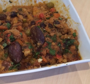 Poulet à l'orientale façon tajine Magimix.