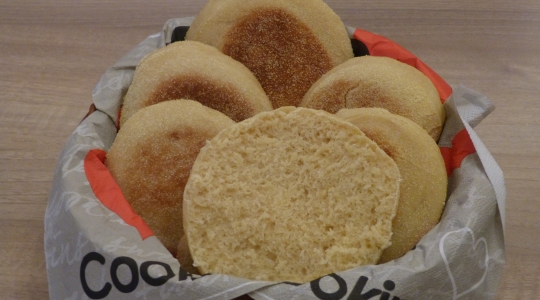Muffins anglais (Pétrin XL)