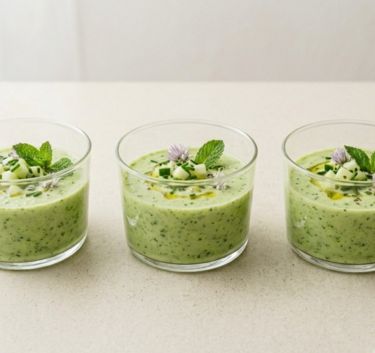 Cucumber and greek yogurt soup Magimix.