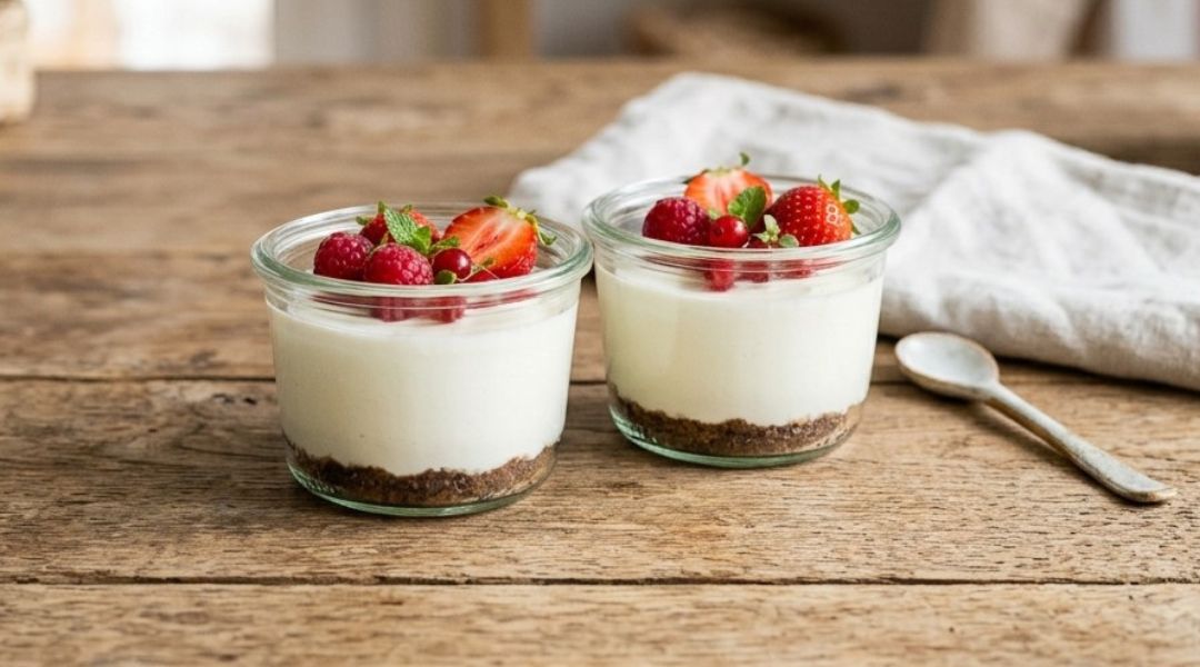 Crème façon cheesecake