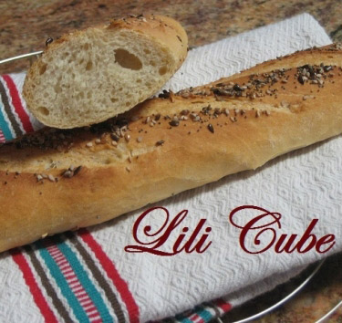 Mes baguettes graines (Pétrin XL) Magimix.
