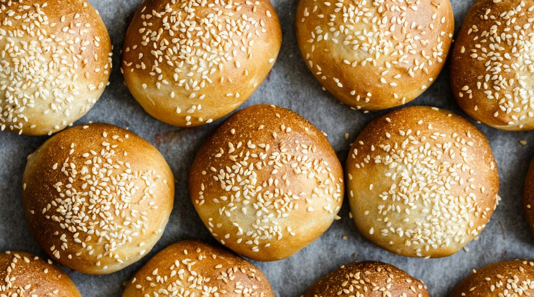 Pains burger buns (Pétrin XL)