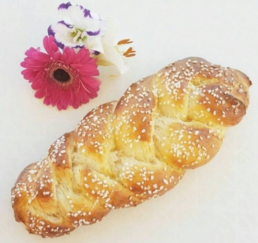 Brioches tressées (Pétrin XL) Magimix.