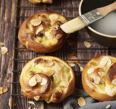 Pains aux raisins (Pétrin XL) Magimix.