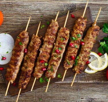 Kebab épicés à l'agneau Magimix.