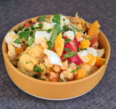 Bacalhau au chou-fleur Magimix.
