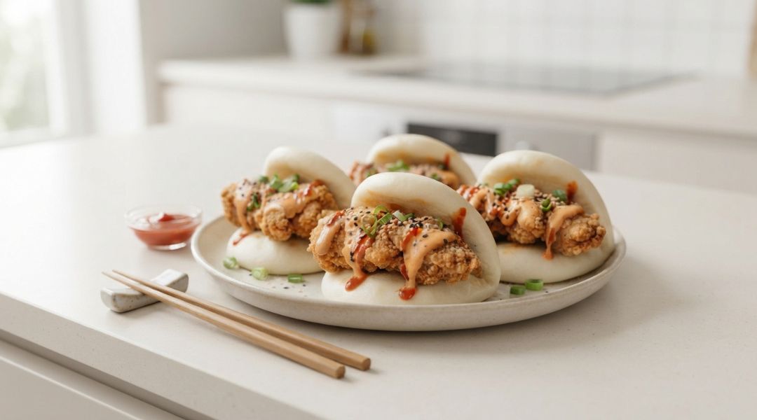 Bao poulet dynamite