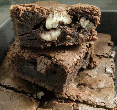 Brownie (gluten-free and dairy-free) Magimix.