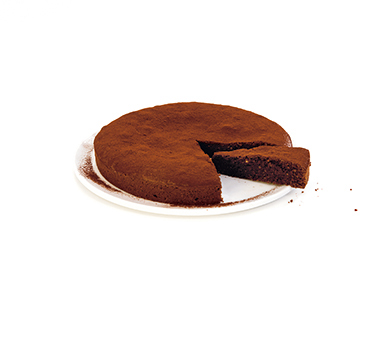 Torta caprese sans gluten Magimix.
