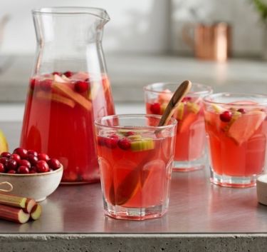 Jus de pomme et rhubarbe Magimix.