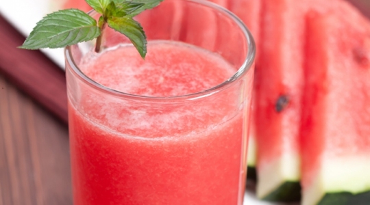 Jus de tomate et pastèque