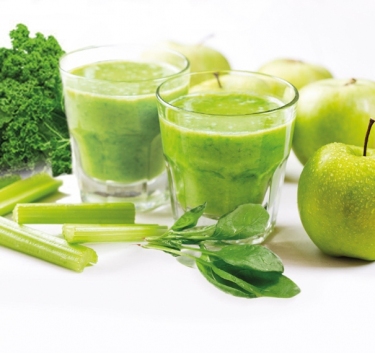 Jus de chou kale et pomme Magimix.
