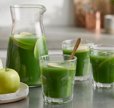 Jus de chou blanc et pomme Magimix.