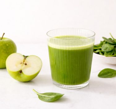 Jus d'épinard et pomme Magimix.