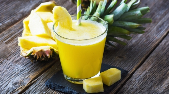 Jus de maïs et ananas