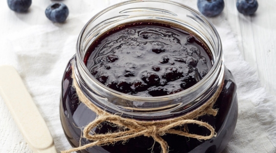 Confiture de myrtilles