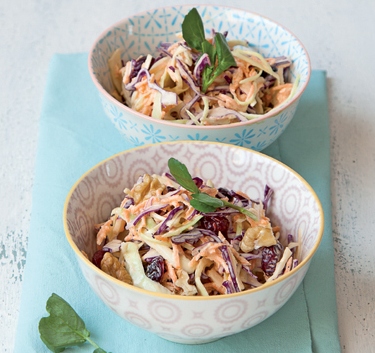 Coleslaw aux cranberries Magimix.